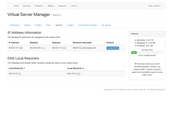 Cloud server manager network